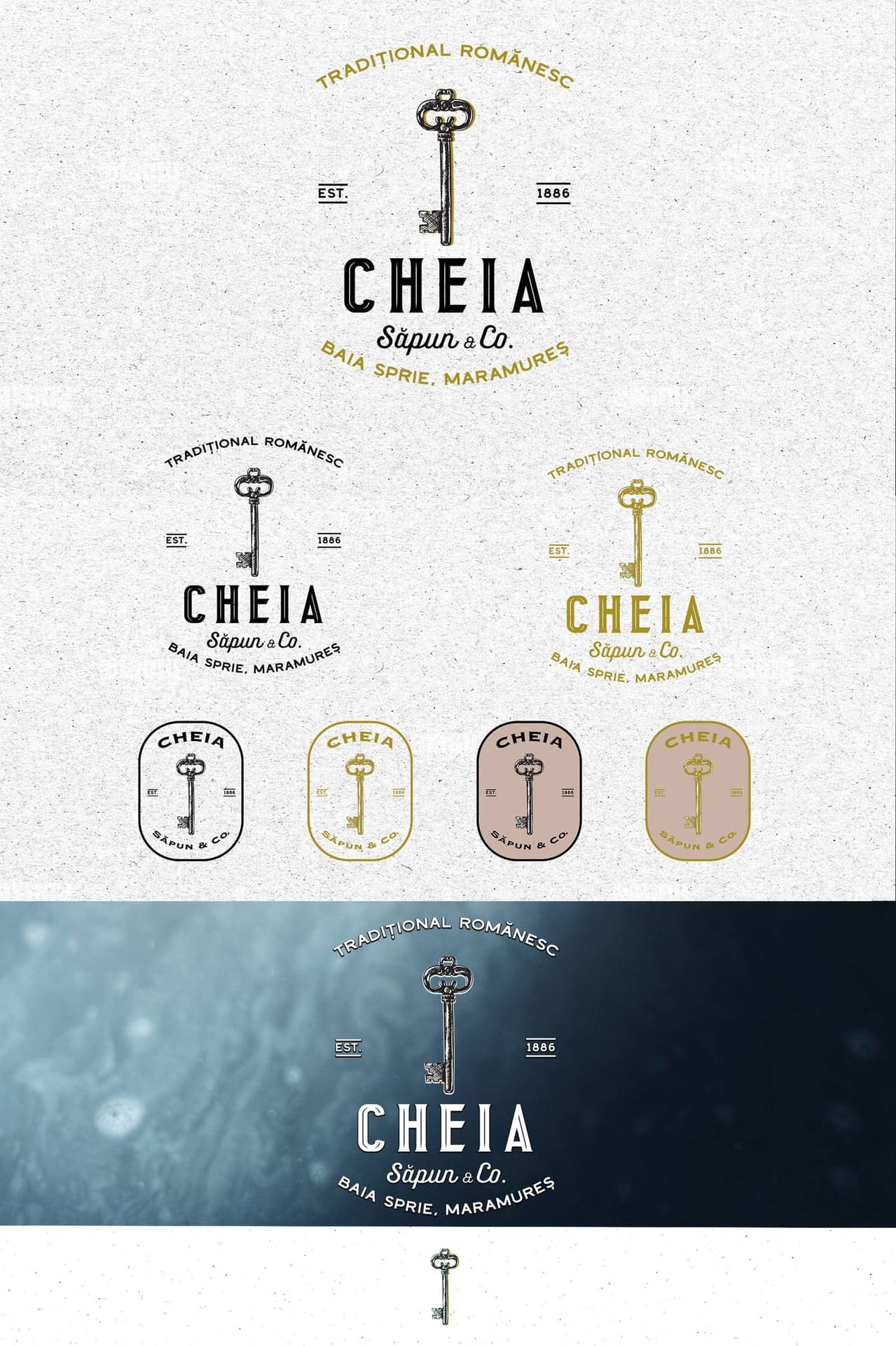 Cheia Camp — Markenidentitätssystem